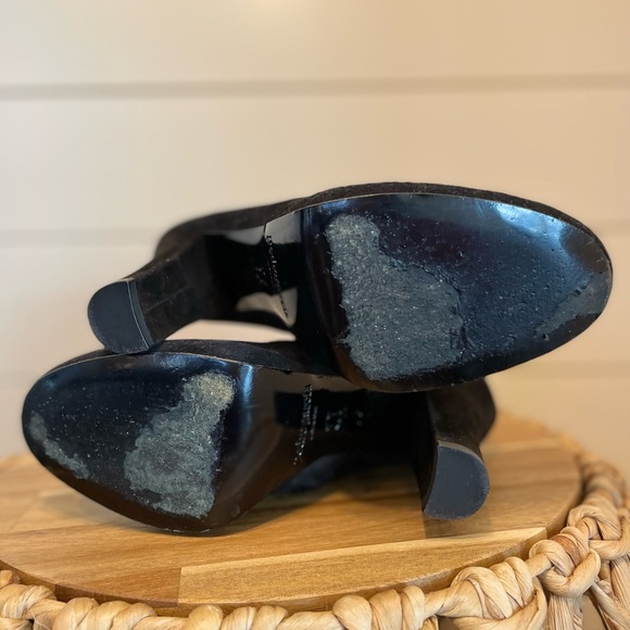 Pedro Garcia Black Suede Ankle Boots - Picture 6 of 6